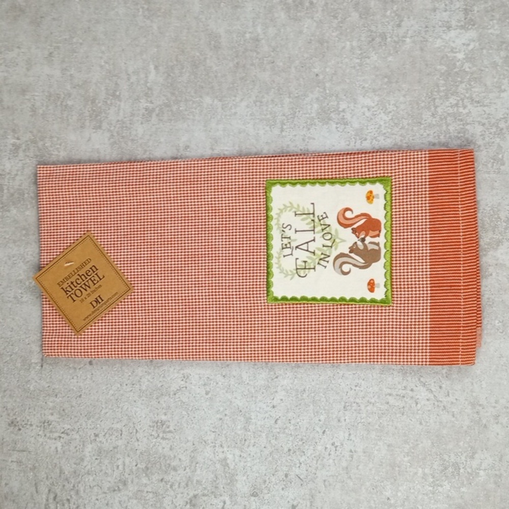 🍂 DII Let's Fall in Love Kitchen Dish Towel